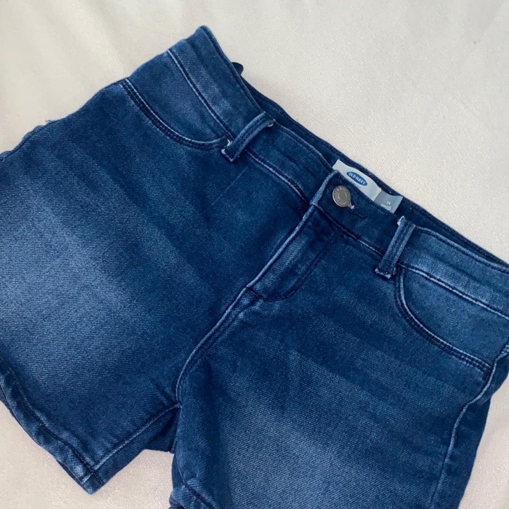 Old navy blue Jean shorts